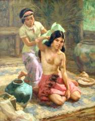 Fernando Amorsolo - Princess Urduja - 1956