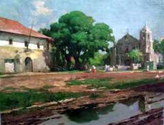 Fernando Amorsolo - Porta Aga Cavite