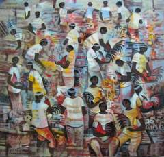 Paco Gorospepainting - Mga Tupada