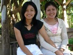 Sheine Mae and Kristine