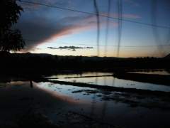 Mindanao Sunset over Palayan