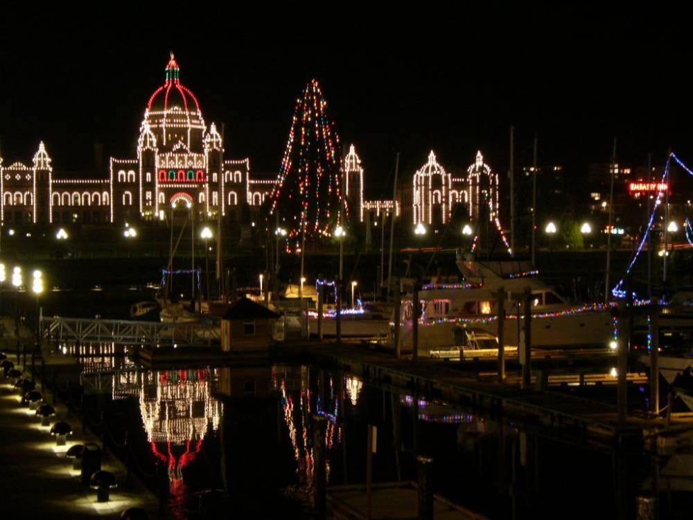Victoria Harbor Christmas Lights