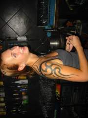 Barmaid Art Tattoo