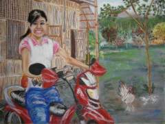 Jelyn Nakaupo sa Motor ni Ate Janet