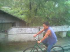 biking