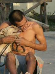 Shoubi with Eddie Boy