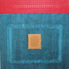 Abstract art by Sam Penaso - waterfalls - acrylic on canvas