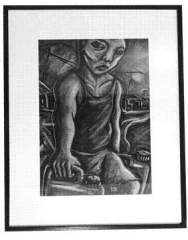 igib - oil on paper - 15x21 inches - 2003