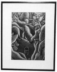 sugal - oil on paper - 15x21 inches - 2003 Sam Penaso