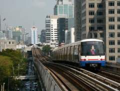 Bangkok Skytrain or BTS