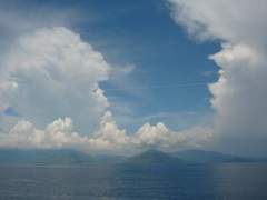 Cumulous Cloud Formation over Northern Luzon