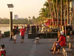 Manila Bay Walk in Mayor Lito Atienza's Time