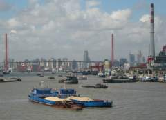 Barges on the Huang Pu at Shanghai