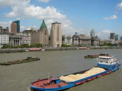Barges on the Huang Pu at Shanghai