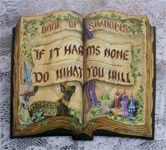 Book of Shadows Plaque 2