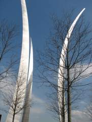 Another view of the Air Force Memorial
