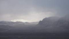 Stormy weather over Red Rock Canyon