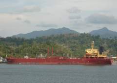 Tanker in Subic Bay