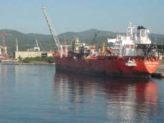 m.v. Rubicon Intrepid berthed at AG&P Shipyard