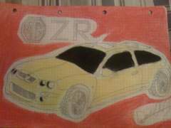 Yello MG ZR Sportscar