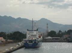 m.y. Sarsen in Subic Bay - April, 2008