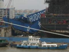 Shipbuilding incident, Huang-pu river near Shanghai