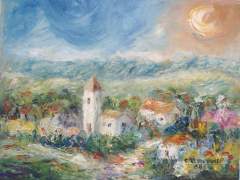 Justo en la mitad del llano - Guachipas, Salta