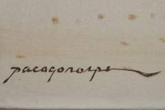 Paco Gorospe Signature - circa 1980