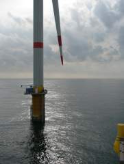 Offshore Windmill at Thornton Bank Wind Farm