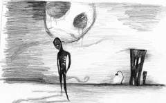 Alone under Suicide Moon