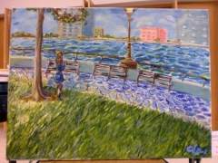 Landscape [A view from the grass]