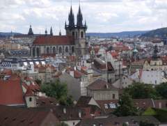 Beautiful View of Prague Old Town