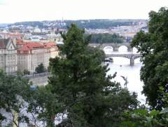 View of Prague by Margaret Stanton for 2010 Painting Art Workshop
