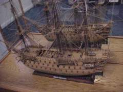 Model sailing ships