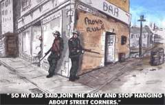 NORTHERN IRELAND STREET CORNER