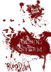 Blood Storm Logo/Title
