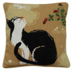 Oriental Cat Needlepoint by WendyHF.jpg