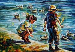 Beach Time by leonidafremov