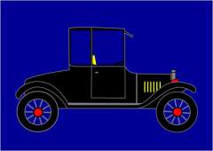 1919 Ford High Body Model-T Coupe