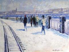 Winter Walking by hugpagall