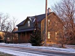 Woodframe House Barriefield Ontario