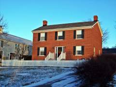 Red Brick House At Barriefield Ontario