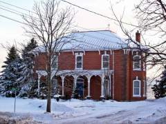 Brick House At Napanee Ontario