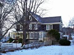 Canadian Timber Frame House at Picton Ontario