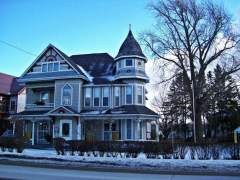 Canada - Wood Frame House at Picton Ontario