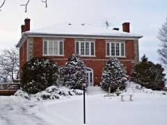 Canada - Red Brick House at Wellington Ontario