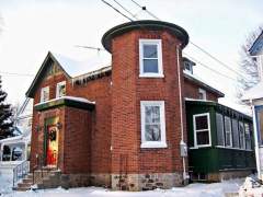 Red Brick House At Napanee Ontario