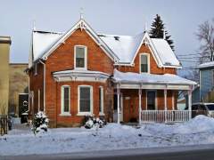 Red Brick House At Napanee Ontario