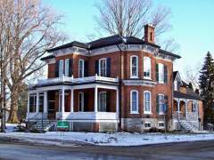 Red Brick House At Picton Ontario