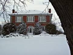 Red Brick House At Wellington Ontario